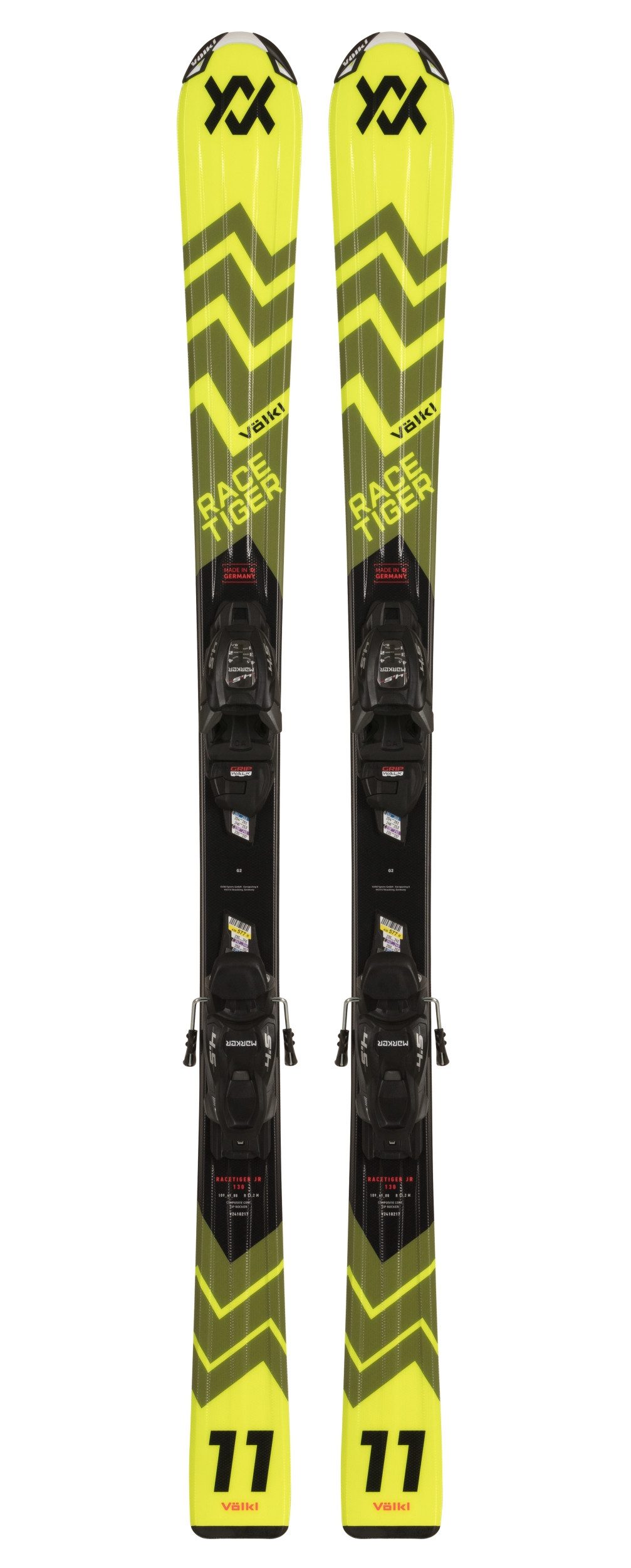 Völkl Kinderhelm RACETIGER JR YELLOW+4.5 VMOT JR BLK *