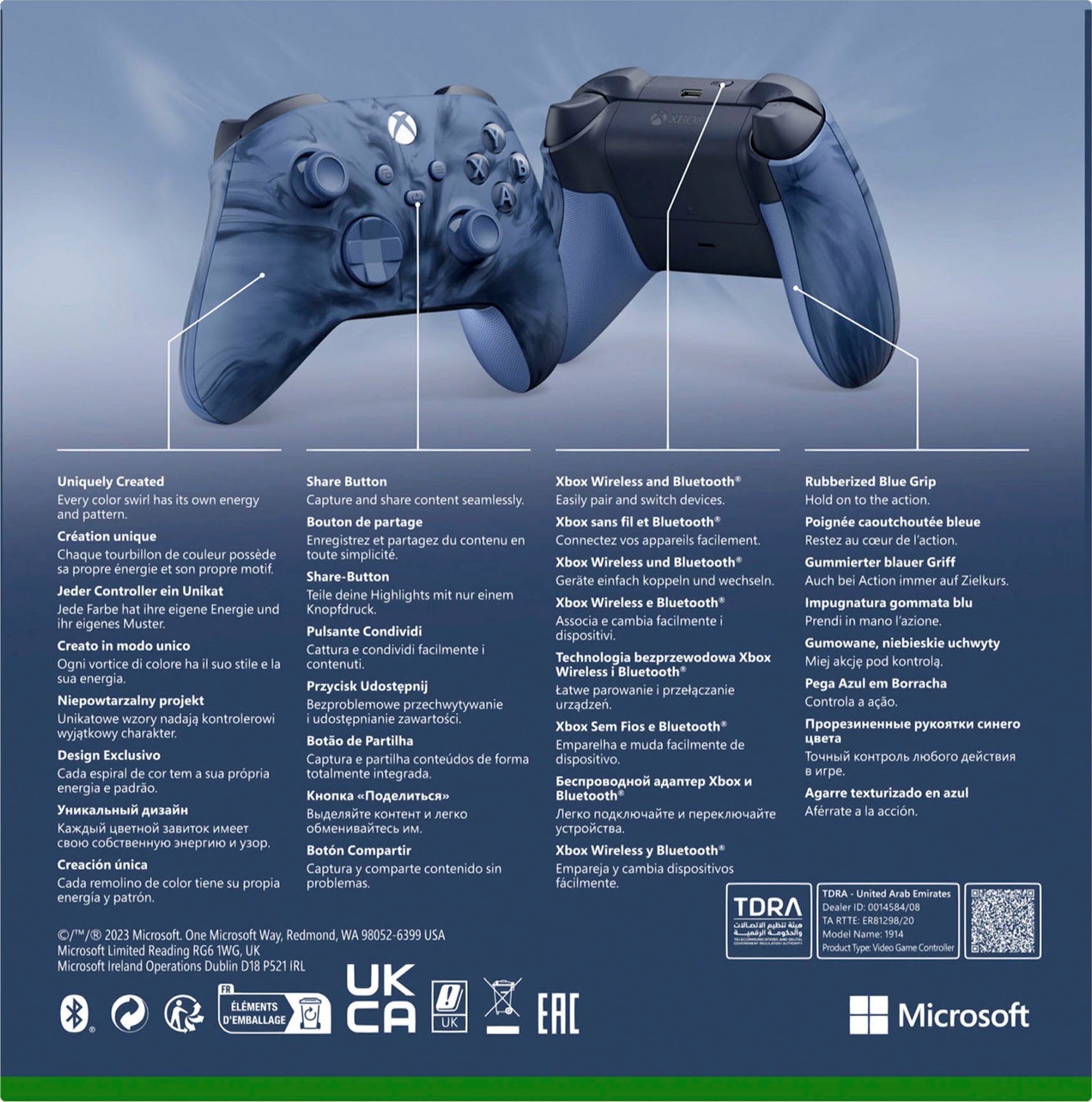 Wireless Stormcloud Xbox Wireless-Controller Controller Vapor Edition Special