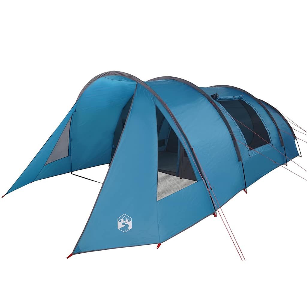 Tunnelzelt Tunnelzelt für 5 Personen Blau und Grau 805 x 405 x 211 cm