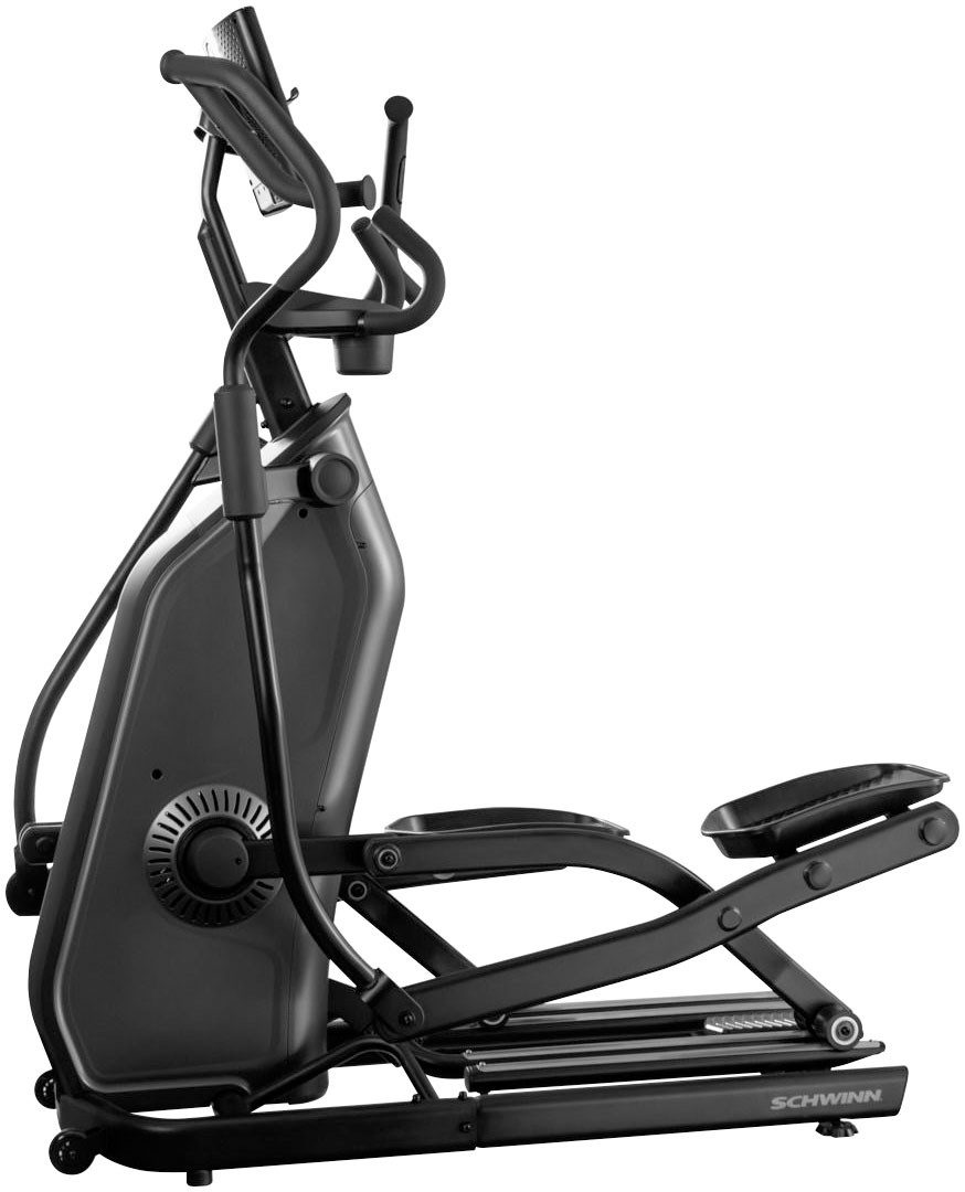 Schwinn Fitness Ellipsentrainer Schwinn 590E (elektronisch verstellbare Steigung/Neigung -5 bis +15), 150 kg max. Benutzergewicht, 25 Widerstandsstufen
