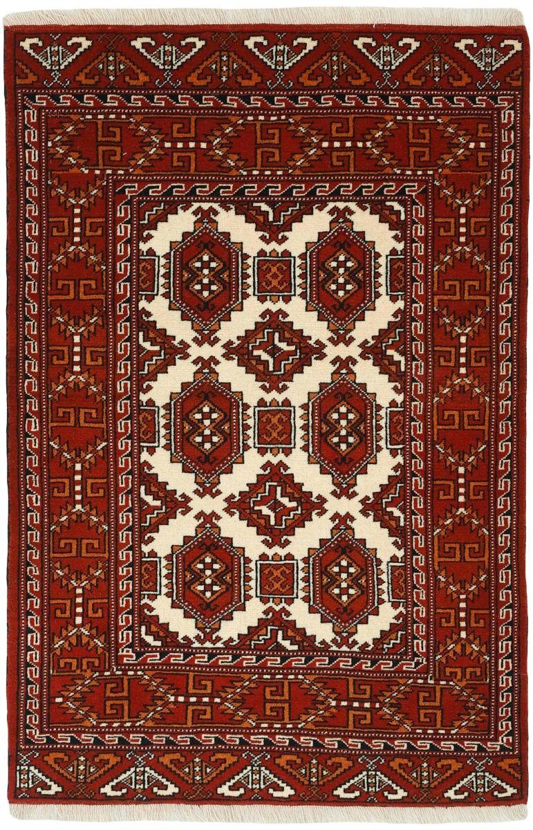 Orientteppich Turkaman Trading, 6 Handgeknüpfter Perserteppich, Orientteppich 85x125 mm Nain rechteckig, / Höhe