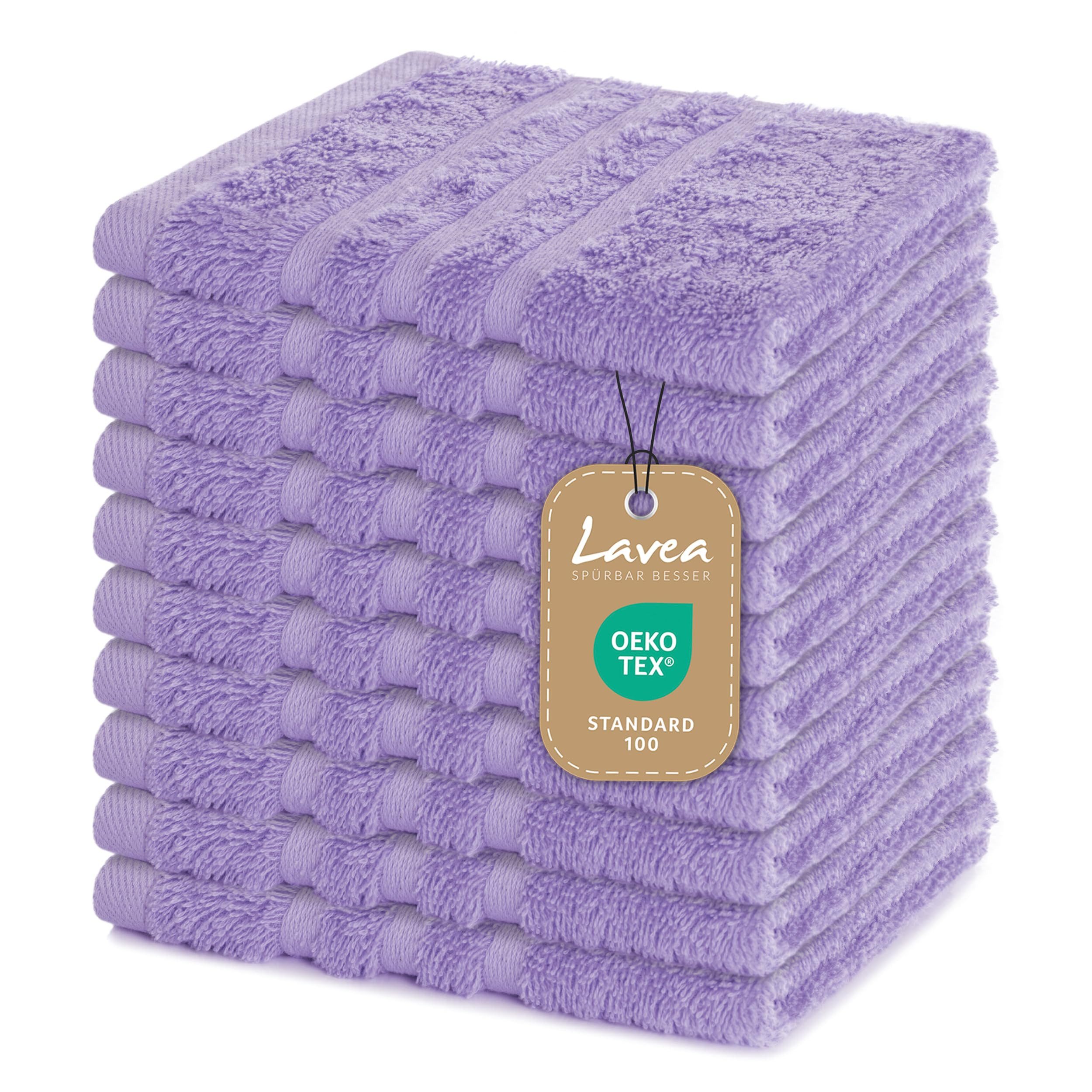 Lavea Handtuch Set saugstarke Frottierserie Elena, günstig online kaufen