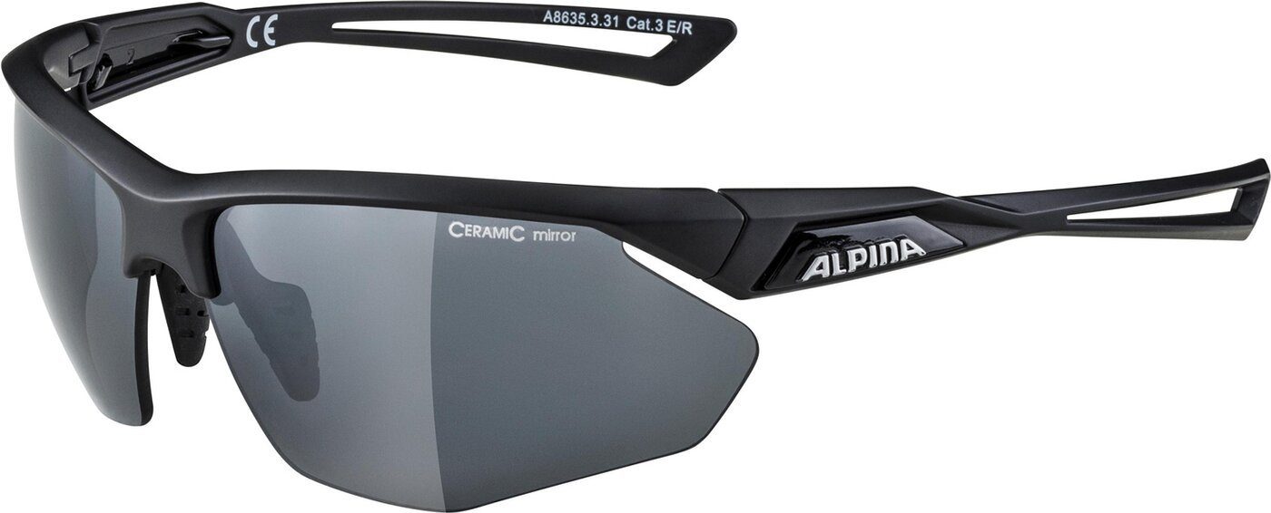 Alpina Sports Sonnenbrille NYLOS HR BLACK günstig online kaufen