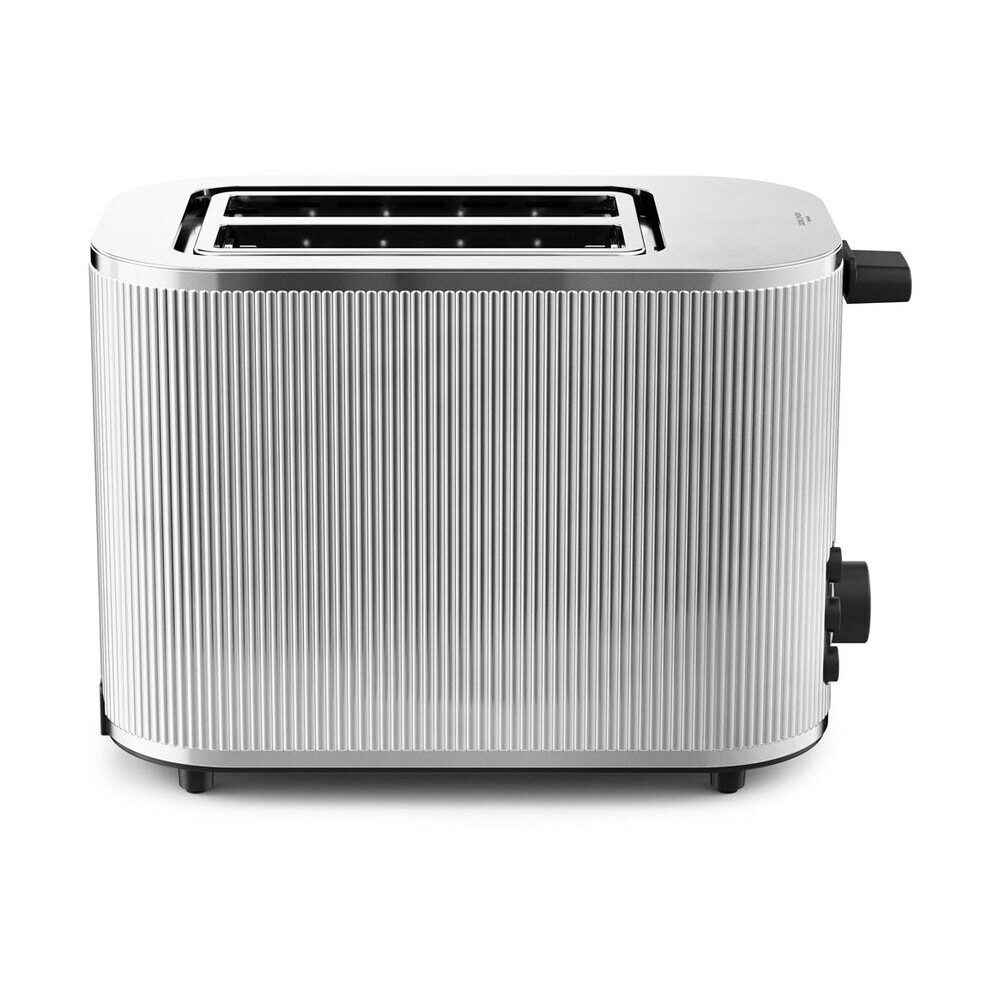 Georg Jensen Toaster Toaster 29x16x19 cm 1000 W Bernadotte edelstahl, Edelstahl, hochglanzpoliert