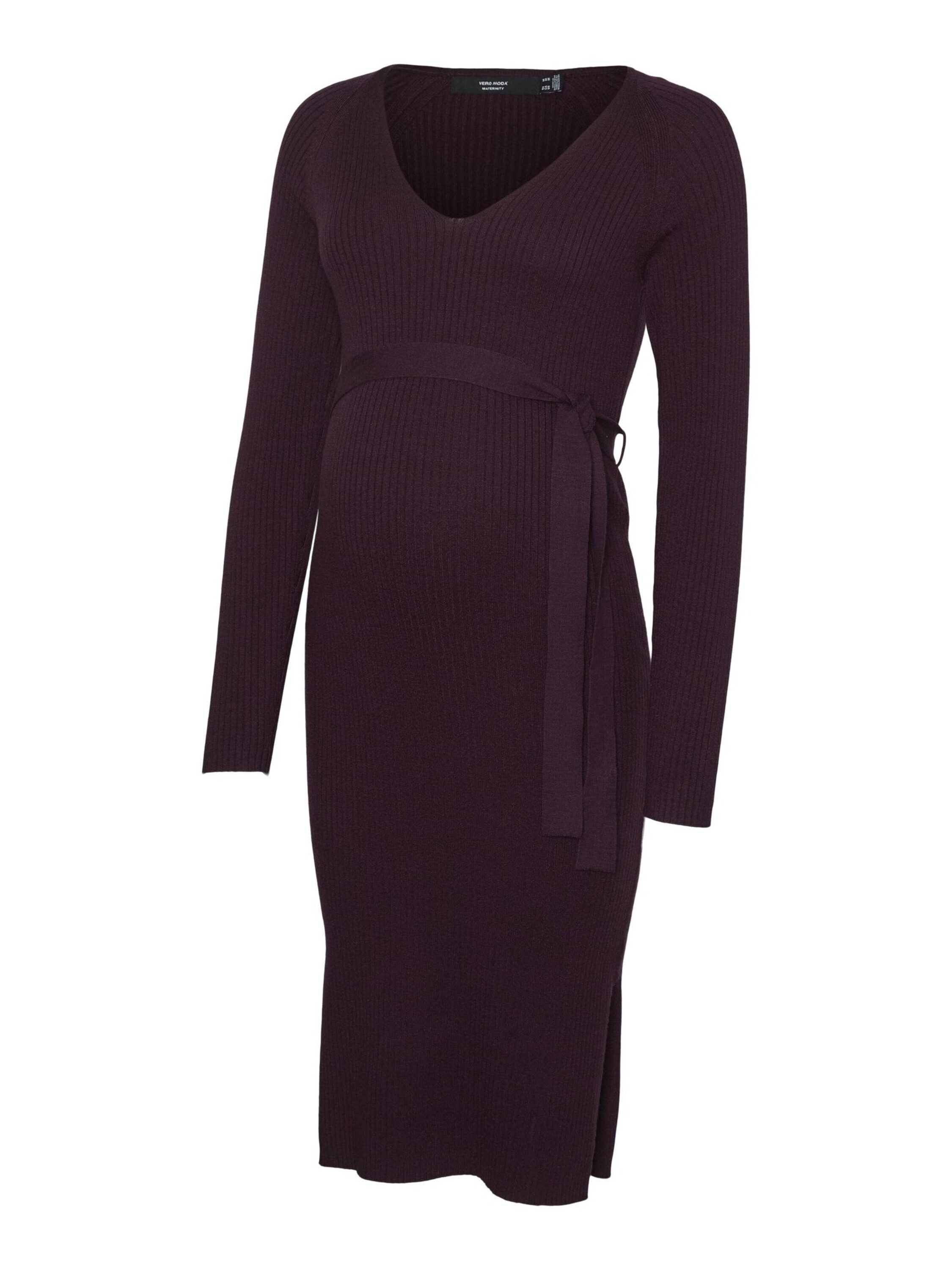 Vero Moda Maternity Midikleid VMMSaba (1-tlg) Plain/ohne Details