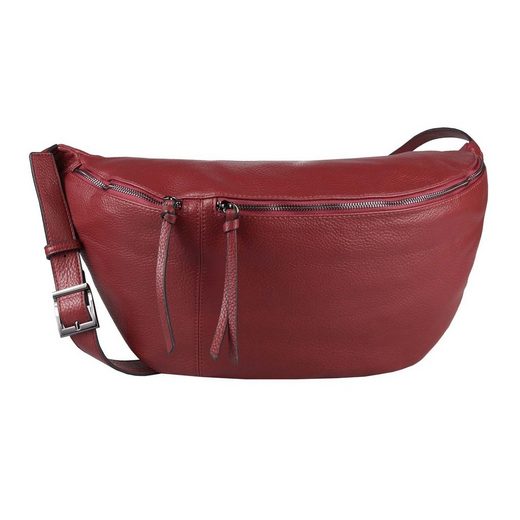 ITALYSHOP24 Schultertasche »Damen XXL Tasche CrossBody Body Bag Bauchtasche«, als CrossOver, Umhängetasche tragbar, Hüfttasche