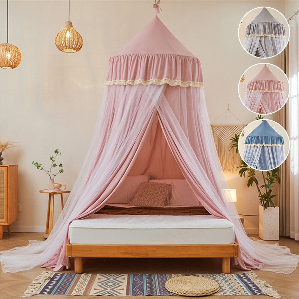 Jibenhome Moskitonetz Betthimmel Baby Bett Baldachin günstig online kaufen