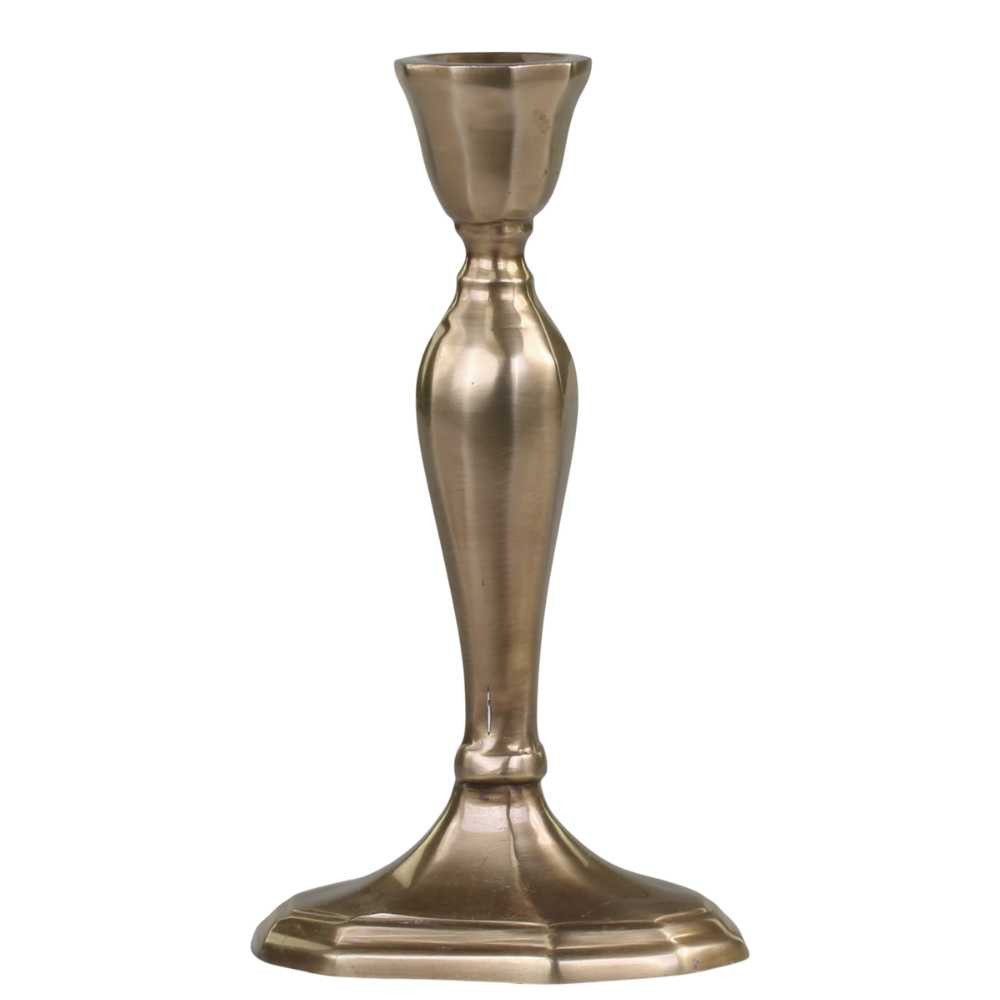 Chic Antique Kerzenhalter Chic Antique Kerzenhalter Antik Messing 18 cm