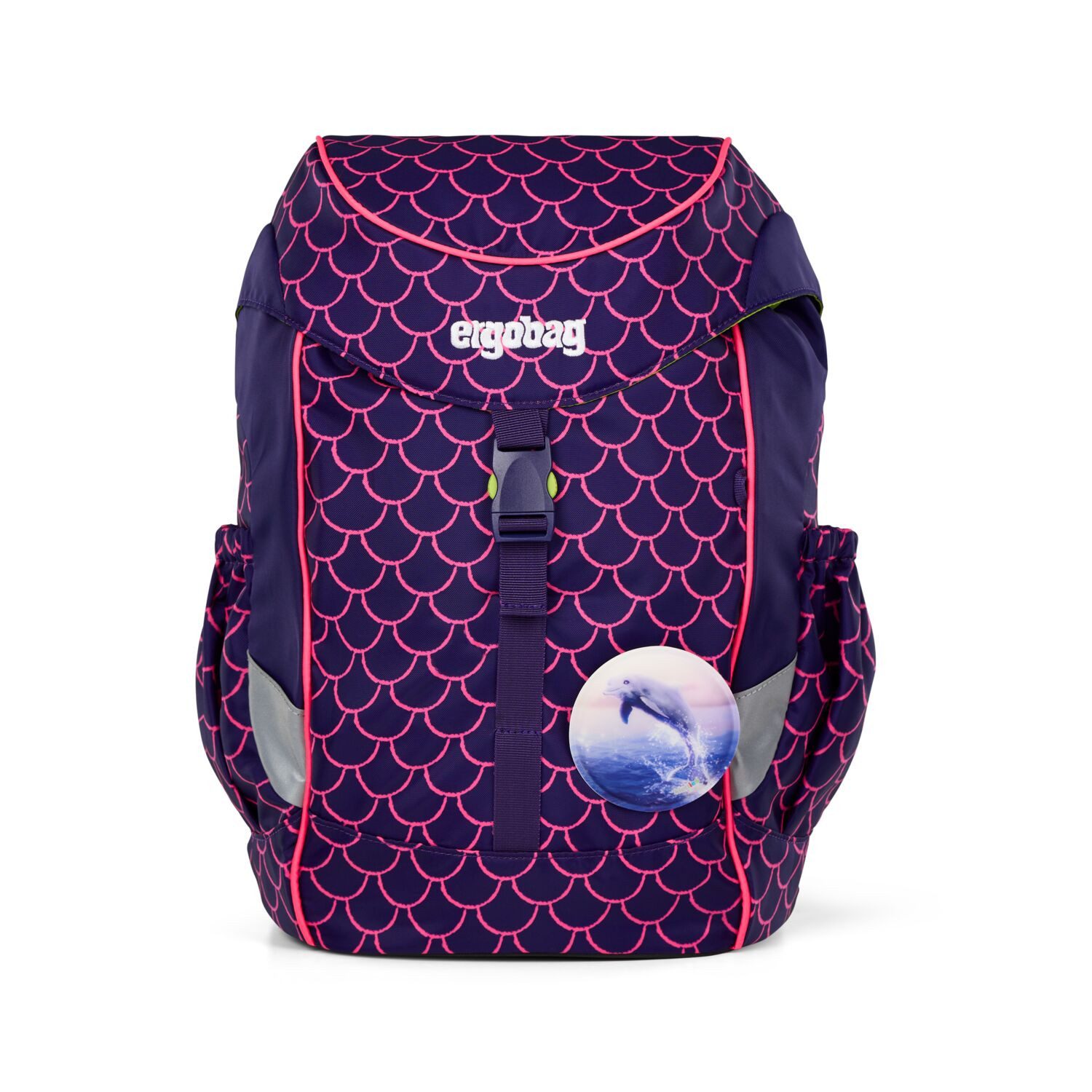 ergobag Kinderrucksack mini, mit Hüft- & Brustgurt für einen ergonomischen Sitz