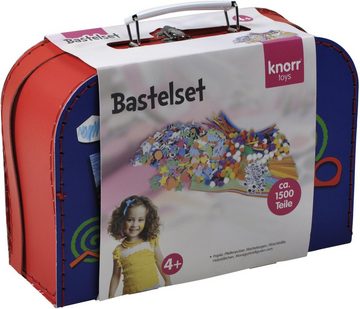 Knorrtoys® Kreativset Bastelkoffer groß, (Set, 1500-tlg)