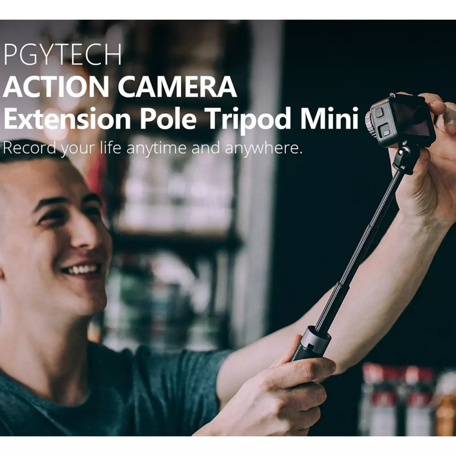 PGYTECH Verlängerungsstange Stativ Selfie Stick für Link2 Insta360 GOPRO13 Kamerastativ