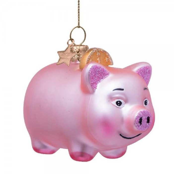 Vondels Christbaumschmuck Ornament Sparschwein Piggy Bank