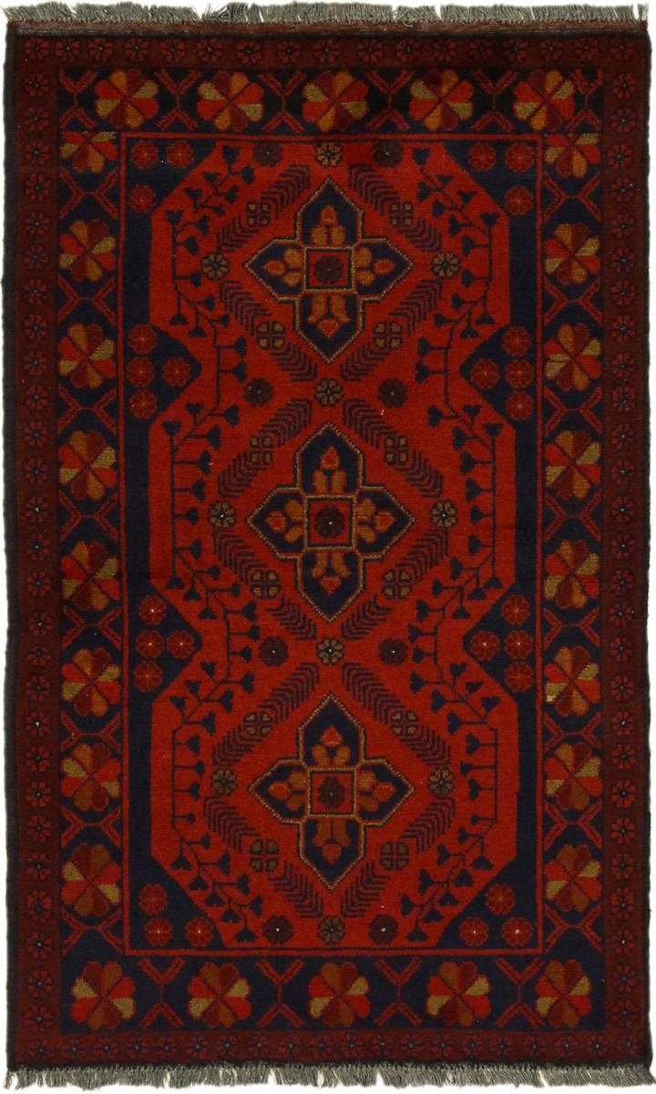 Orientteppich Khal Mohammadi 78x125 Handgeknüpfter Orientteppich, Nain Trading, rechteckig, Höhe: 6 mm