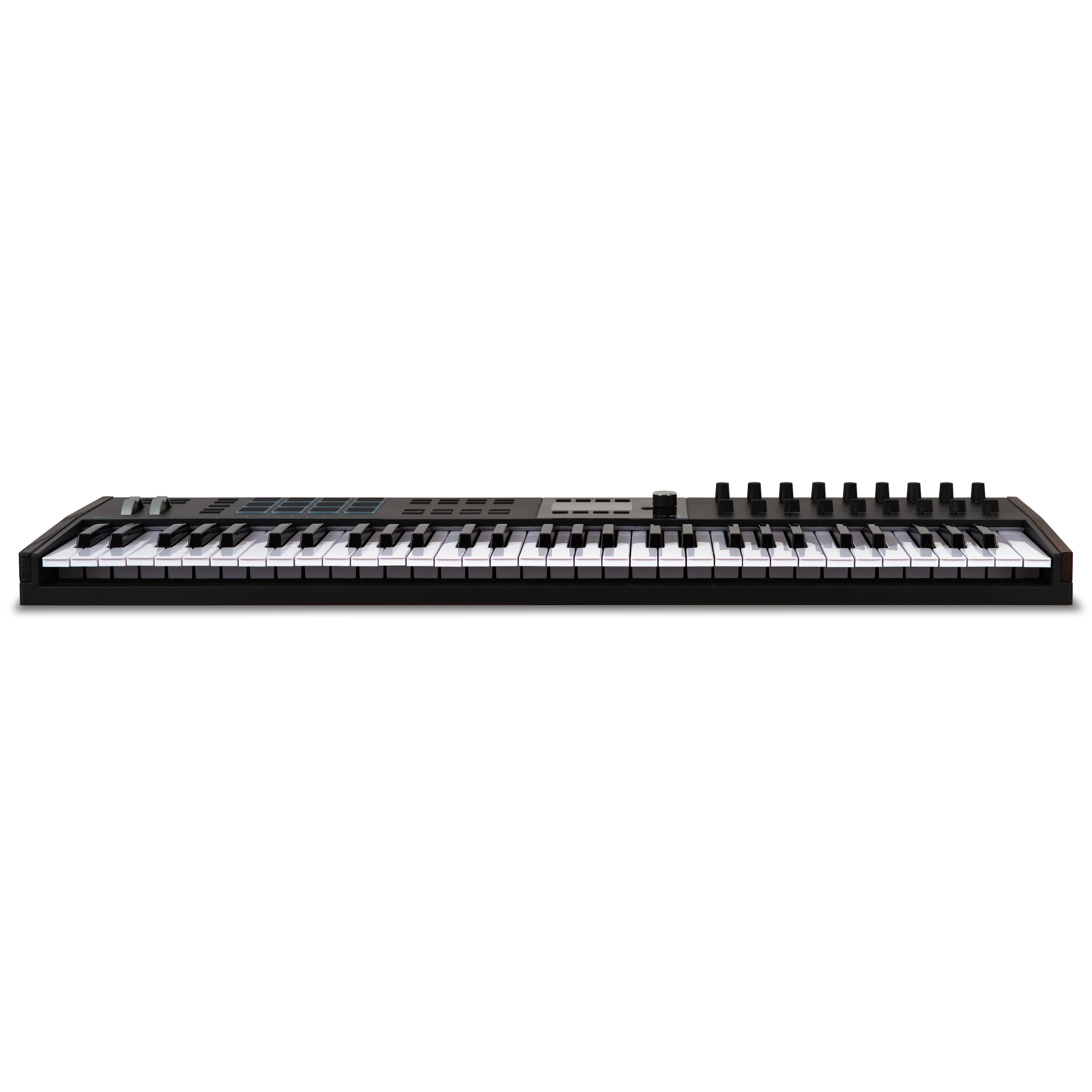 Arturia Masterkeyboard (Masterkeyboards, MIDI-Keyboard 61), KeyLab Mk3 61 Black - Midi Keyboard