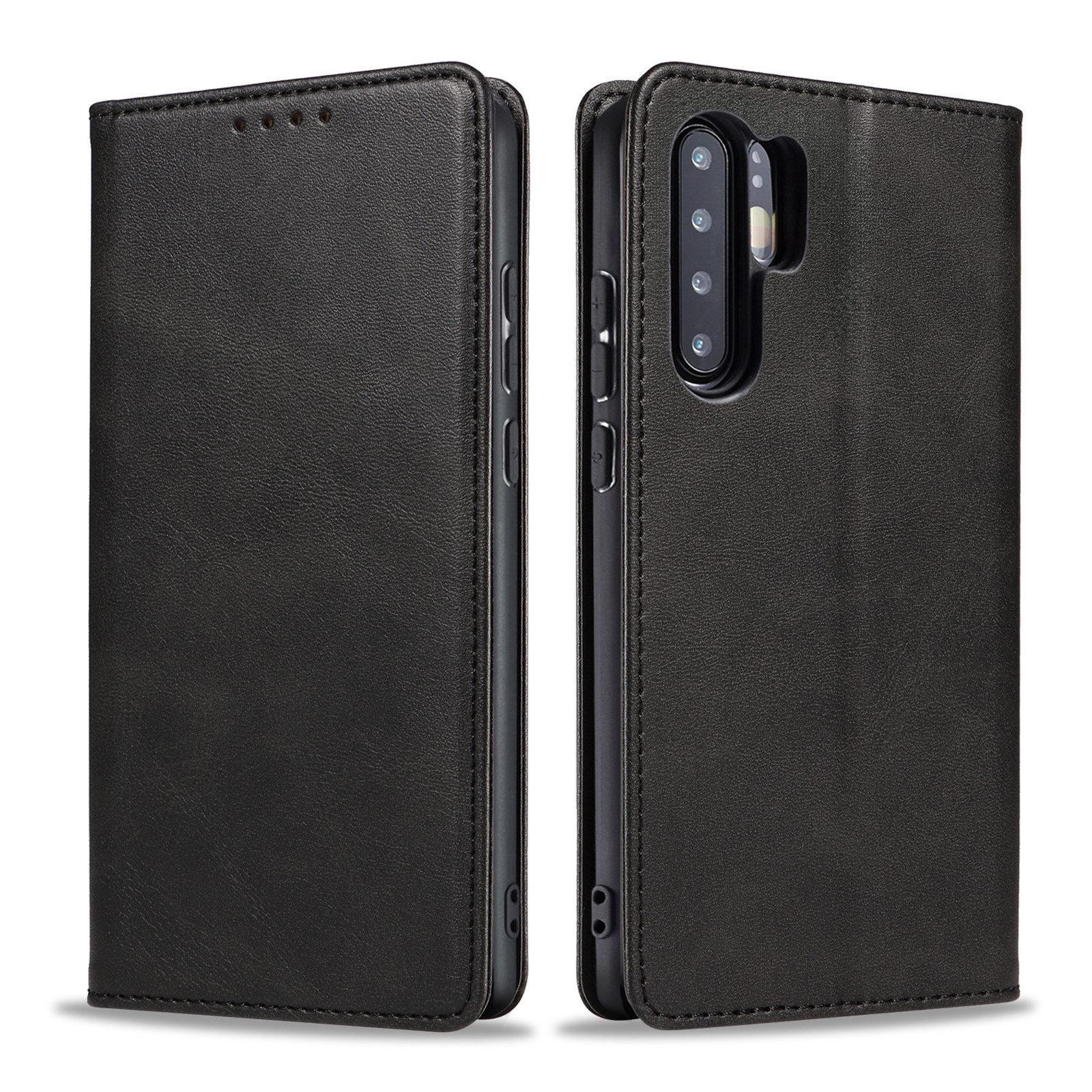 Tec-Expert Handyhülle Tasche Hülle für Huawei P30 Pro 6.47 Zoll, 6.47 ", Cover Klapphülle Case mit Kartenfach Fliphülle aufstellbar