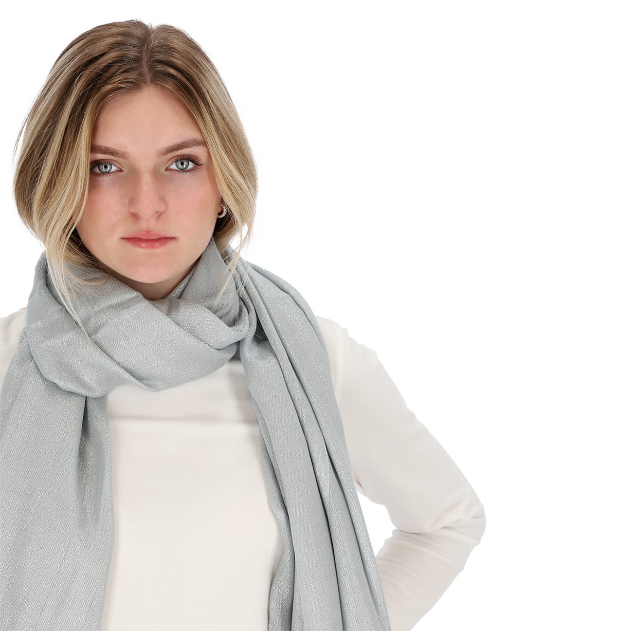 halsüberkopf Accessoires Modeschal modischer Glitzerschal, elegant schimmer günstig online kaufen