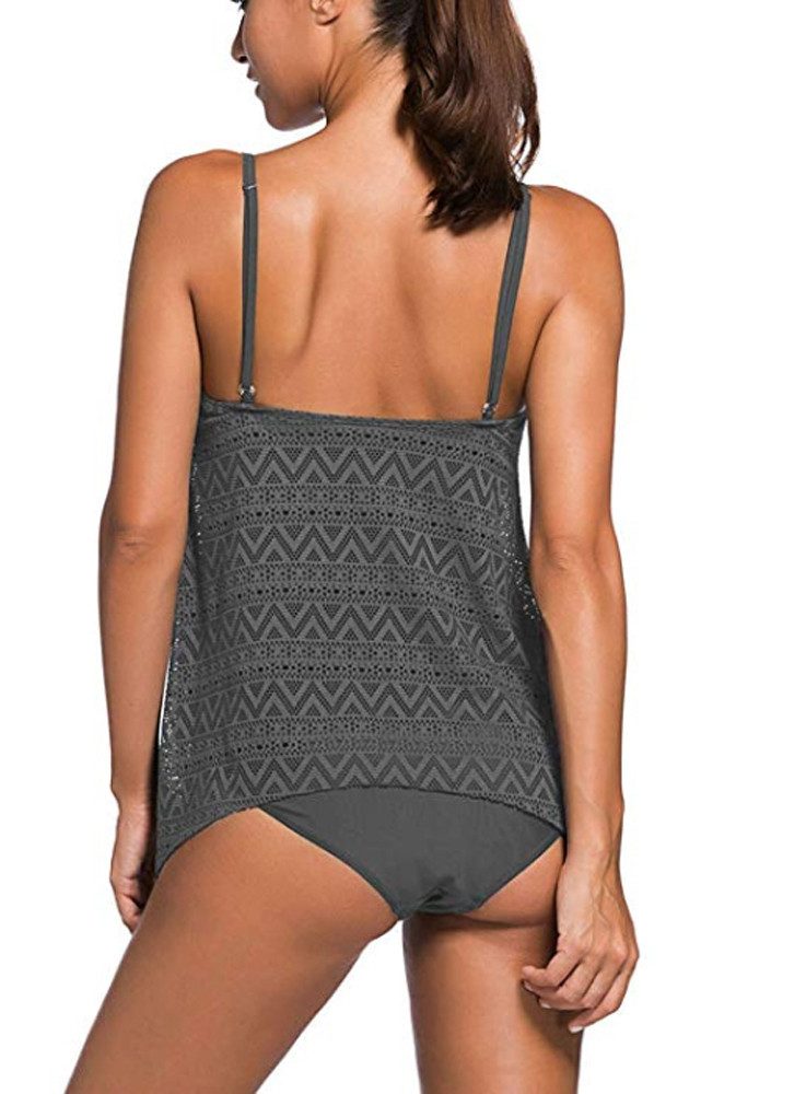 Badekönig Tankini (2 teilig) im Häkellook