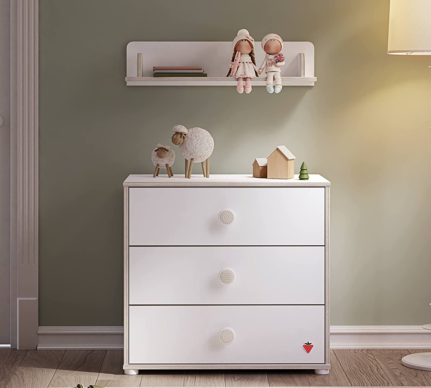 Möbel-Zeit Kommode MONTES Kinderkommode