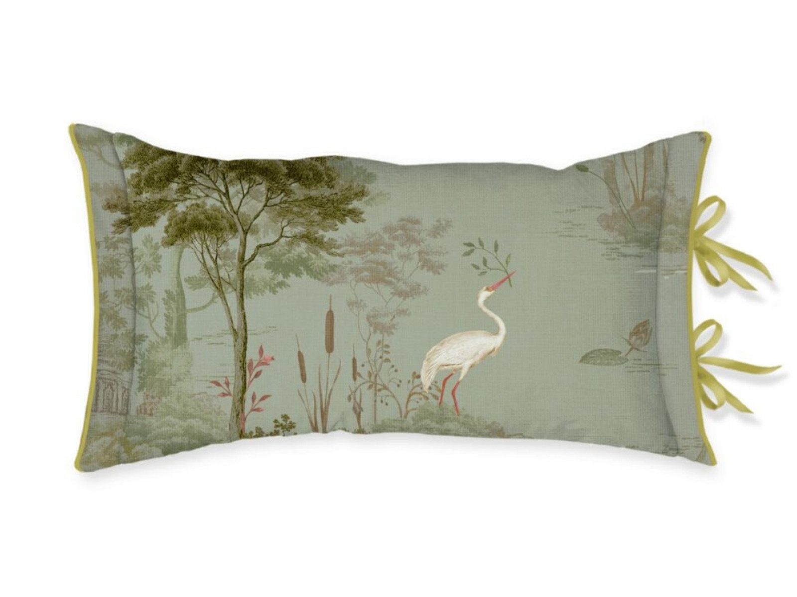 PiP Studio Dekokissen Darjeeling Days Kissen grün 35x60cm (1 Stück)