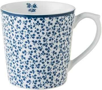 LAURA ASHLEY BLUEPRINT COLLECTABLES Becher 4 Becher Floris, Porzellan, 4-teilig, 320 ml