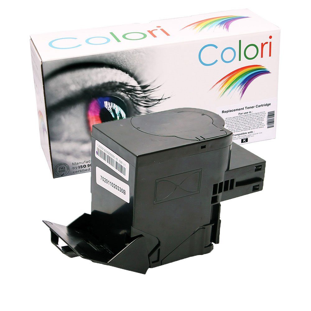 Colori Tonerkartusche, Kompatibler für CX410dte Toner CX410de 802C 802 802HC Lexmark Cyan