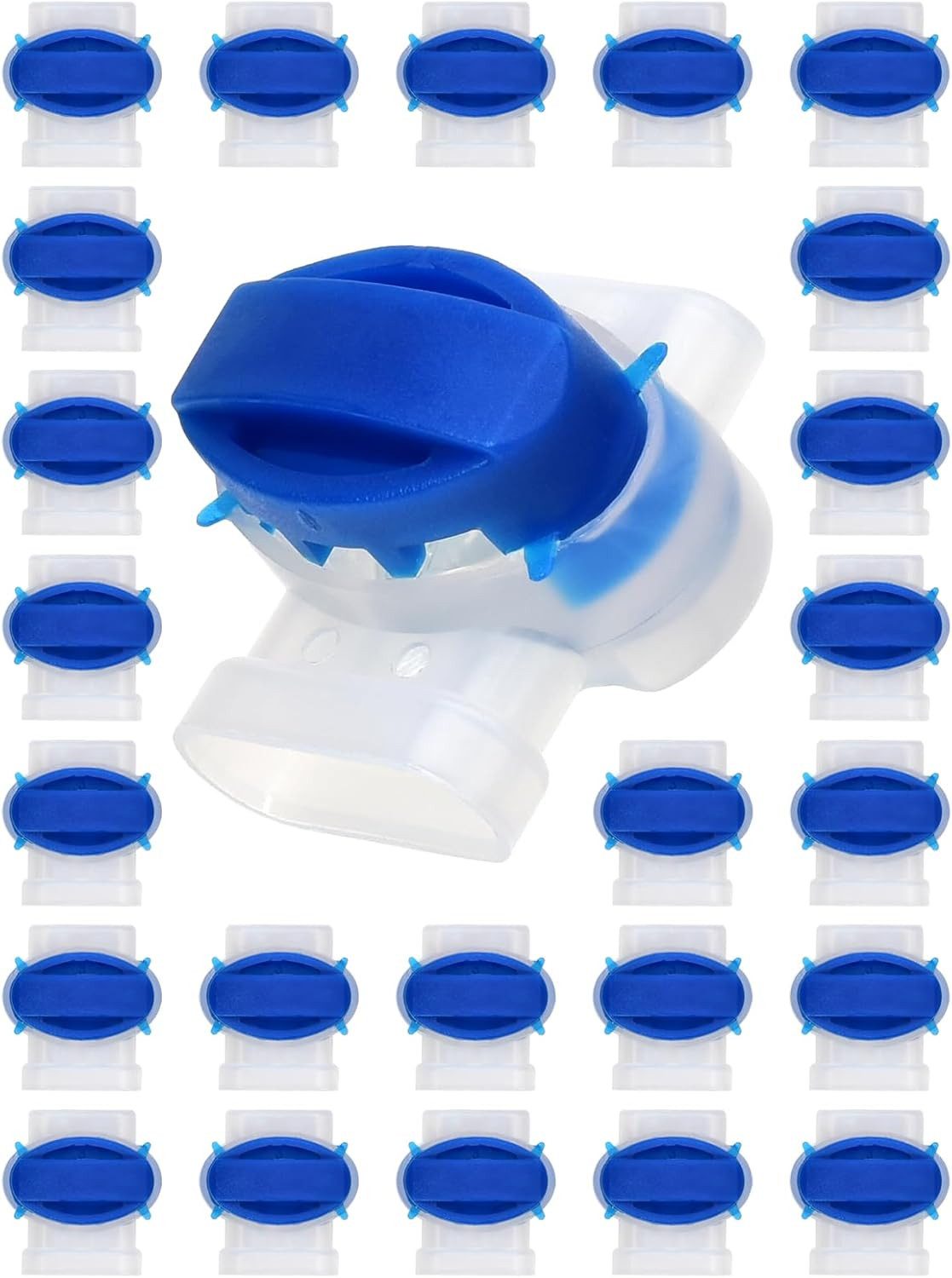 FELIXLEO Flachsteckhülsen 25 Stück Kabelverbinder Wasserdicht für Mähroboter Gardena, 1-tlg.