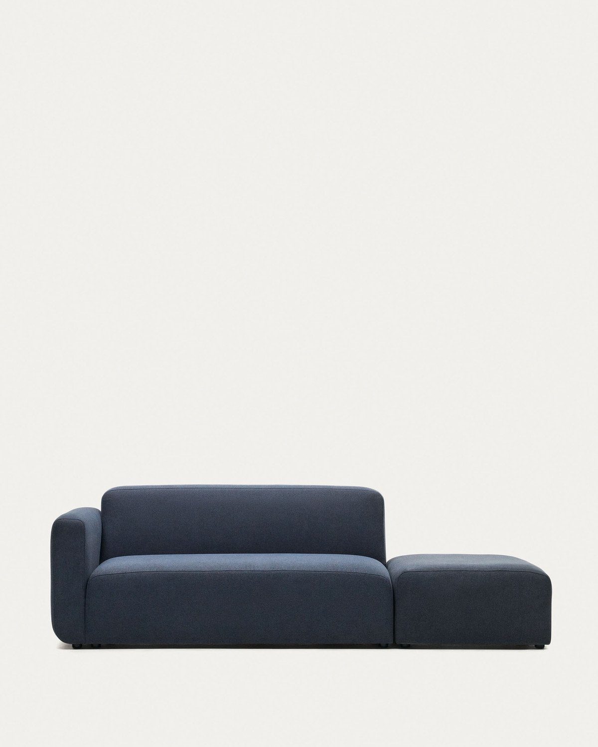 Natur24 Sofa 2-Sitzer-Sofa Neom 244 x 89 x 78 cm Blau Sitzgelegenheit Wohnzimmer