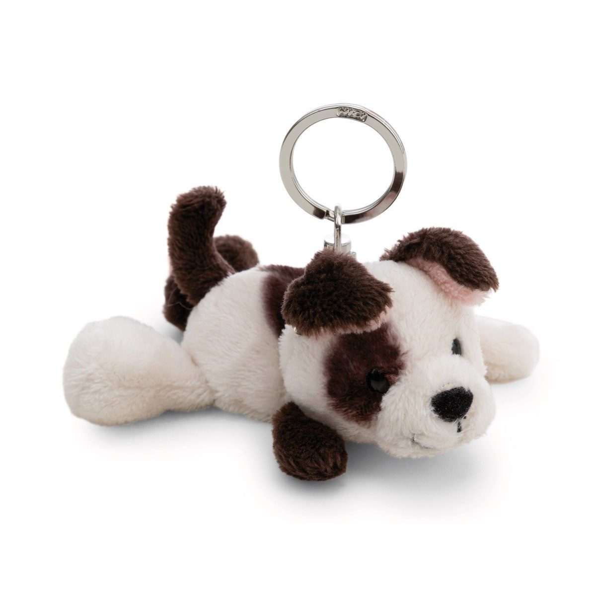 Nici Schlüsselanhänger NICI Schlüsselanhänger Hund liegend weiß 10cm