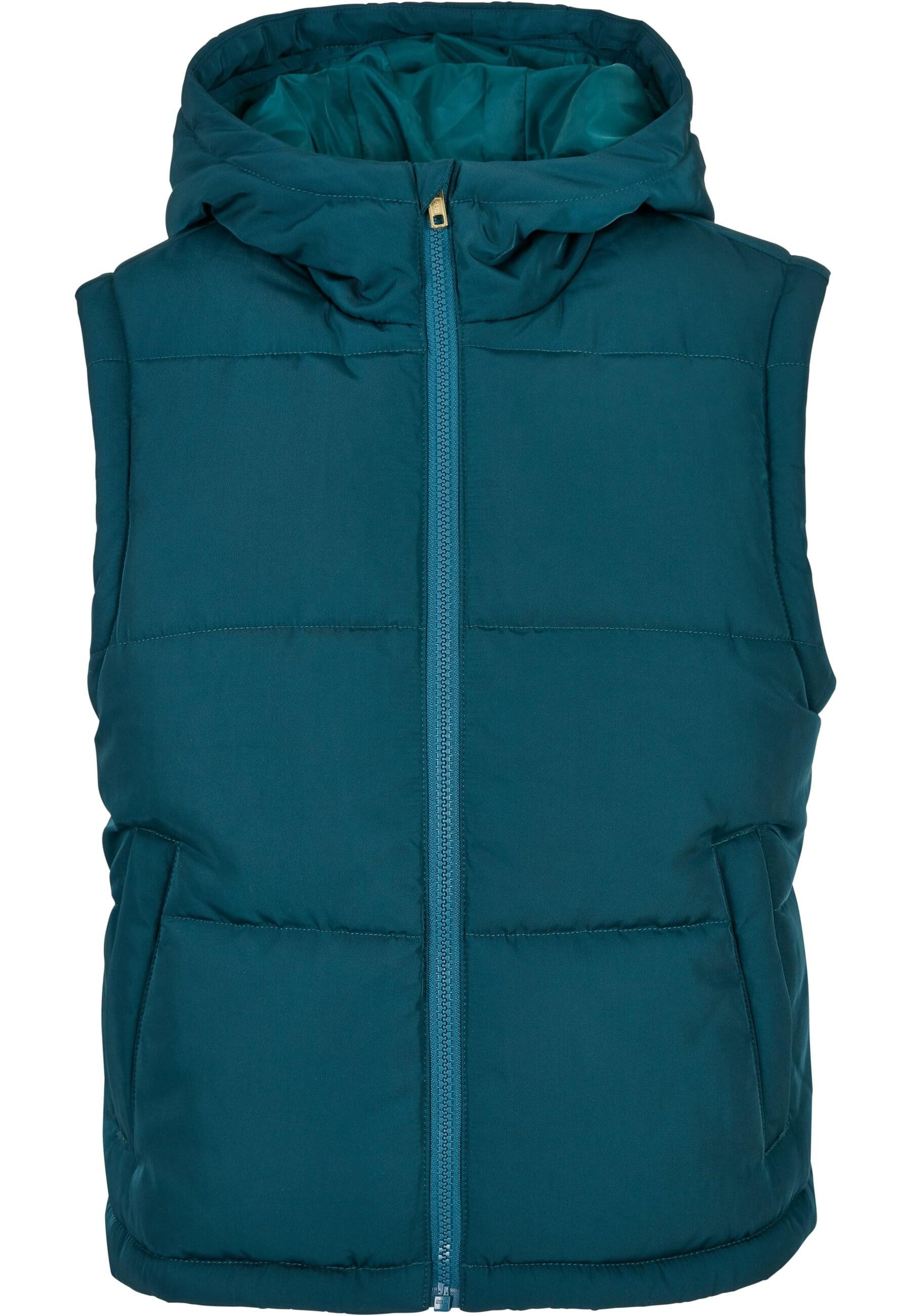 Jerseyweste Urban Classics Damen Ladies Recycled Twill Puffer Vest