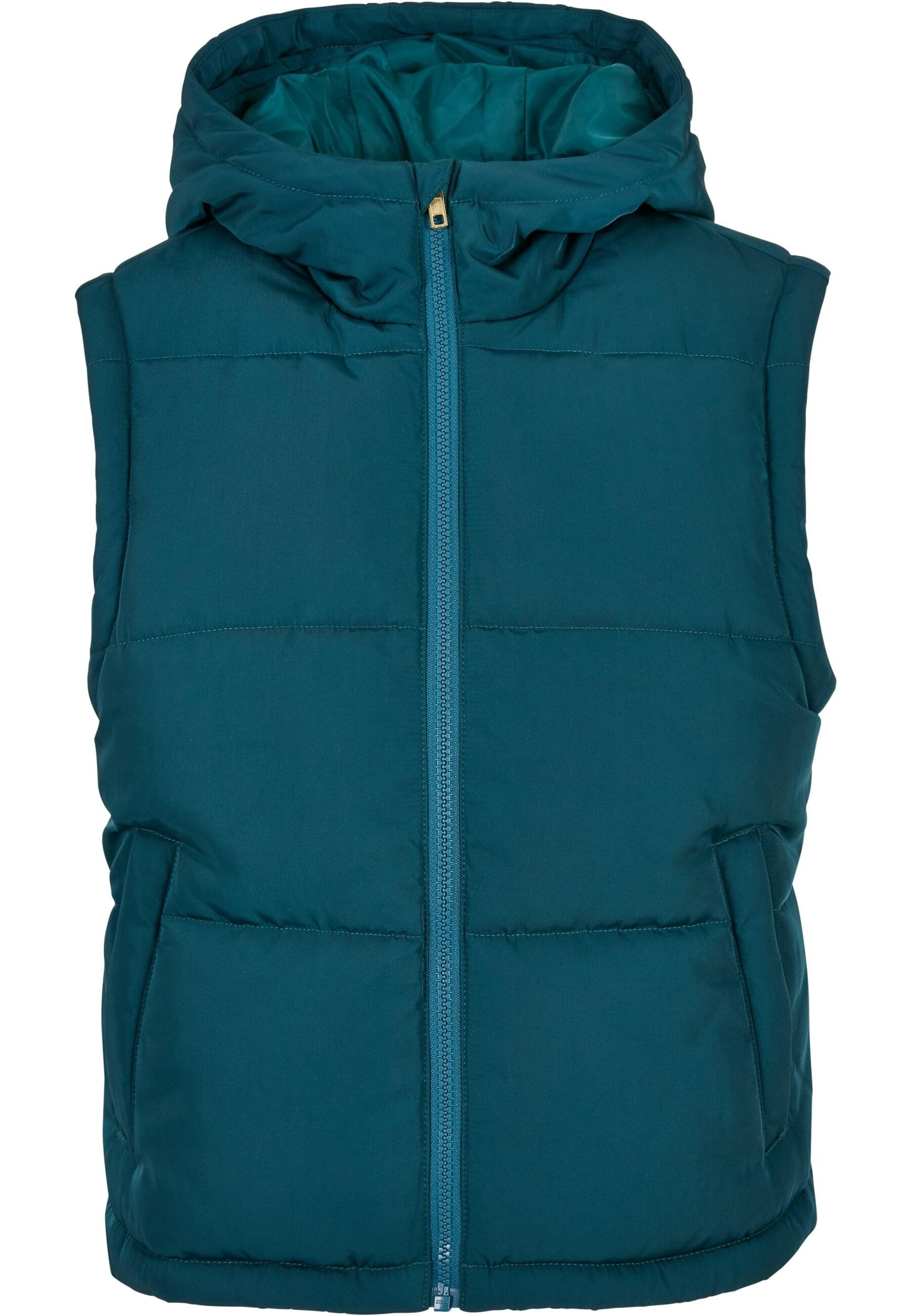 URBAN CLASSICS Jerseyweste Urban Classics Damen Ladies Recycled Twill Puffer Vest (1-tlg)