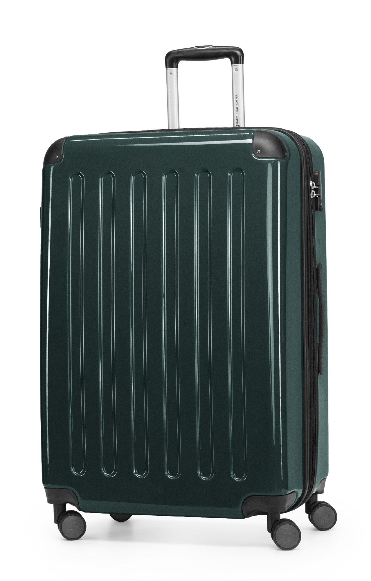 Hauptstadtkoffer Trolley, 4 Rollen, Großer Koffer Reisekoffer TSA 74L