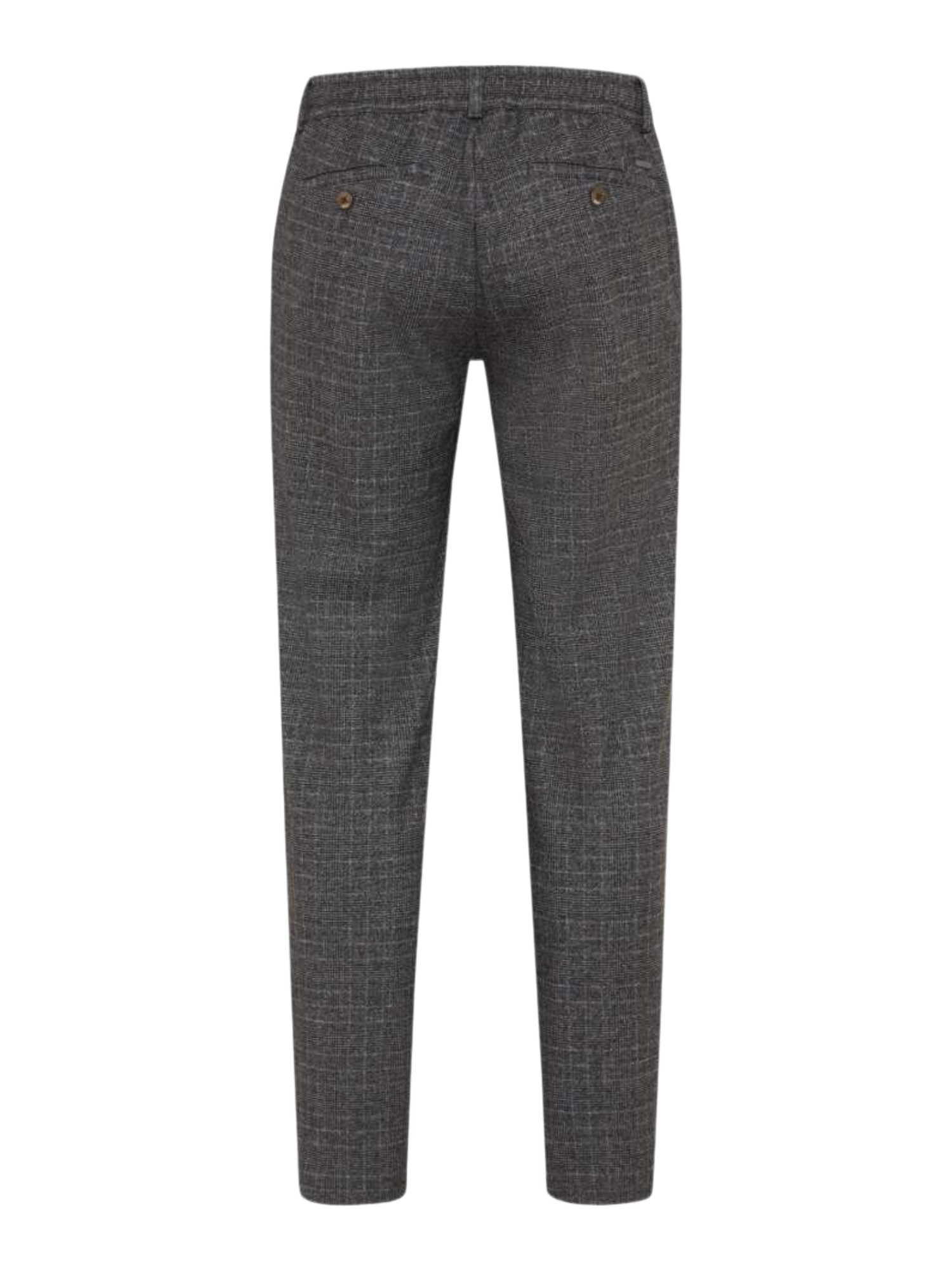 Brax Stoffhose grau, Freizeit, Polyester, Kariert, Tapered Fit