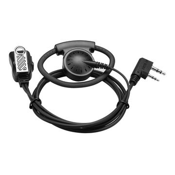Retevis Retevis EEK012 Verstellbares D-förmiges Headset mit PTT-Mikrofon Headset