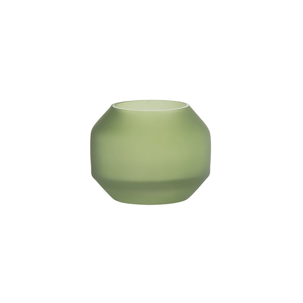 Fink Teelichthalter COLORE – Puderfarben, 9 Cm Hoch, Aus Glas (1 Stück)