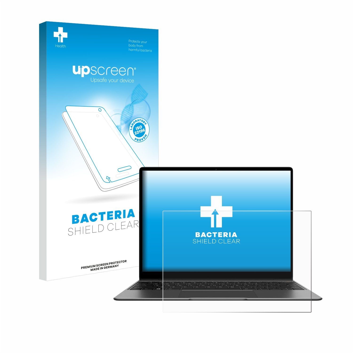 upscreen Schutzfolie für Chuwi CoreBook X CWI570, Displayschutzfolie, Folie Premium klar antibakteriell