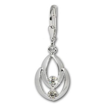 SilberDream Paar Ohrhänger SilberDream Ohrringe für Damen 925 Silber (Ohrhänger), Damen Ohrhänger aus 925 Sterling Silber, Farbe: silber, weiß