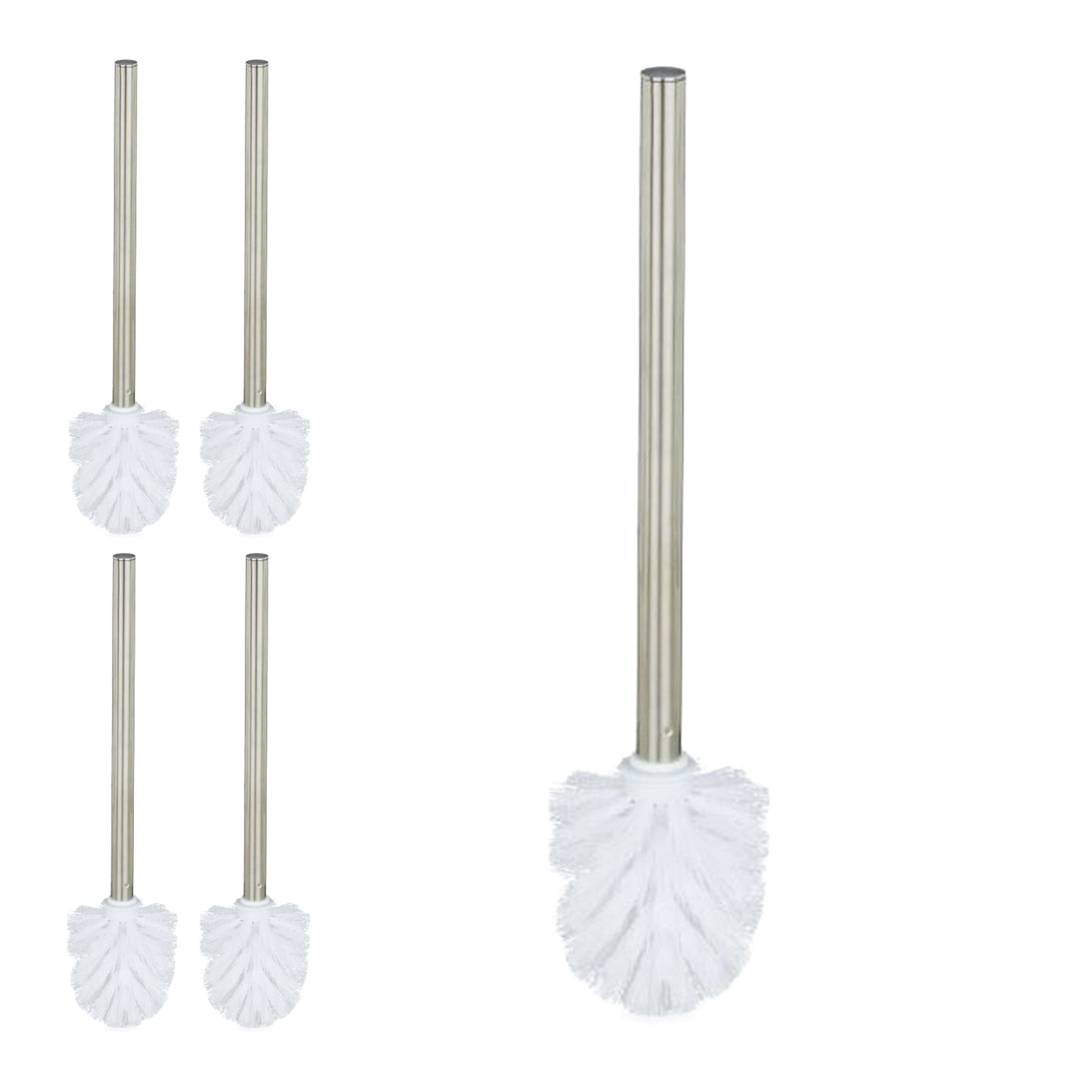 relaxdays WC-Reinigungsbürste WC Bürste 5er Set 8 cm, Für alle handelsüblichen WC-Garnituren, (5-tlg)