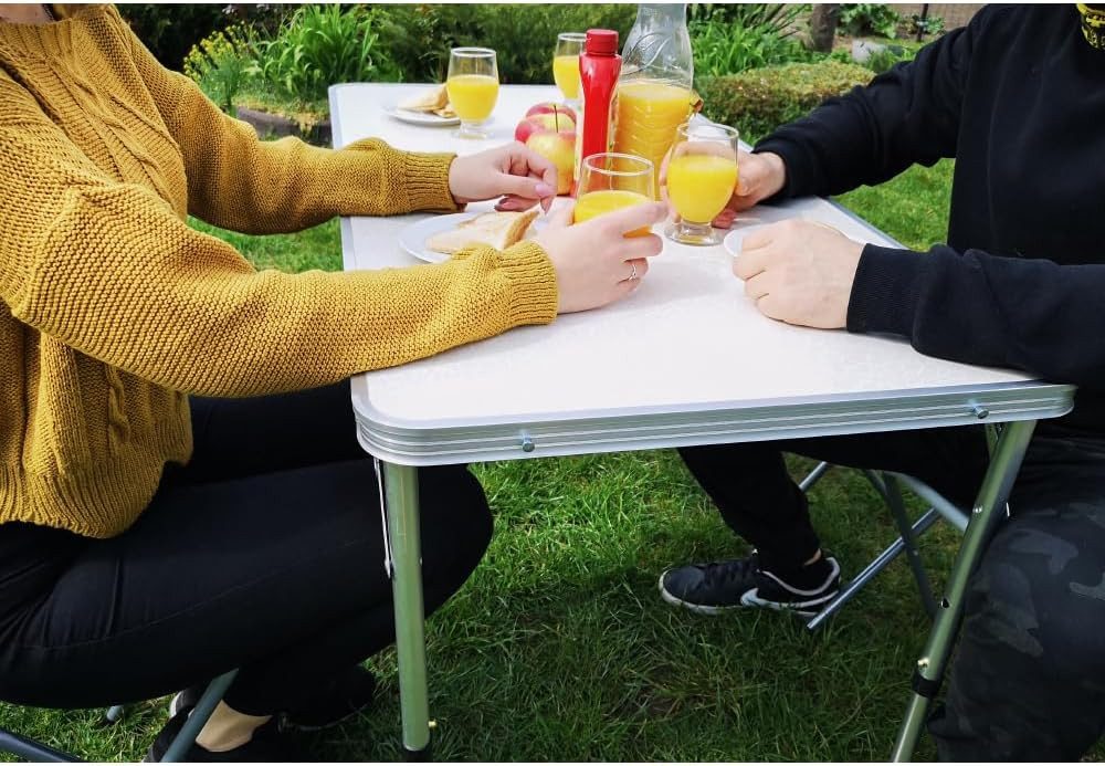 Trizand Campingtisch Klapptisch-Set mit Stühlen 5-teilig günstig online kaufen
