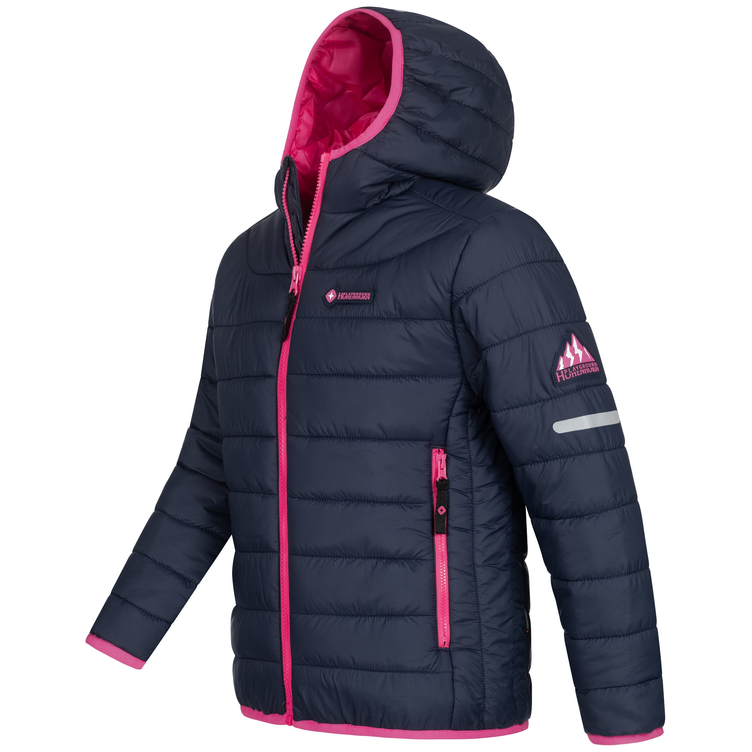 Höhenhorn Steppjacke Krocko Kinder Jacke Jungen Mädchen Kids Übergangsjacke leichtes Eigengewicht, Thermo-Wattierung