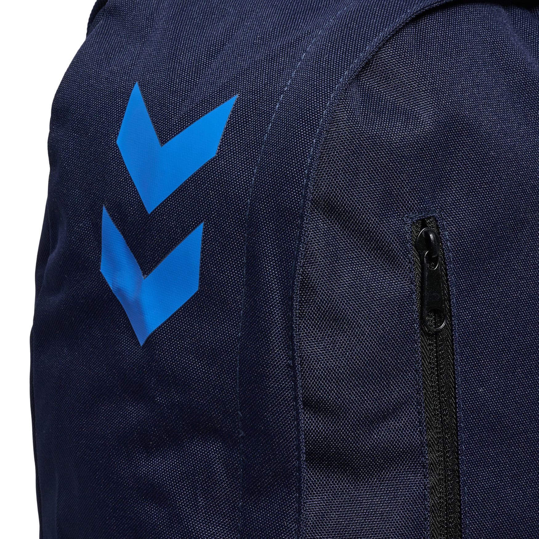 5146 BACK Blau Tasche mit Laptop CORE Fach in Rucksack Basic Rucksack PACK, hummel Ranzen