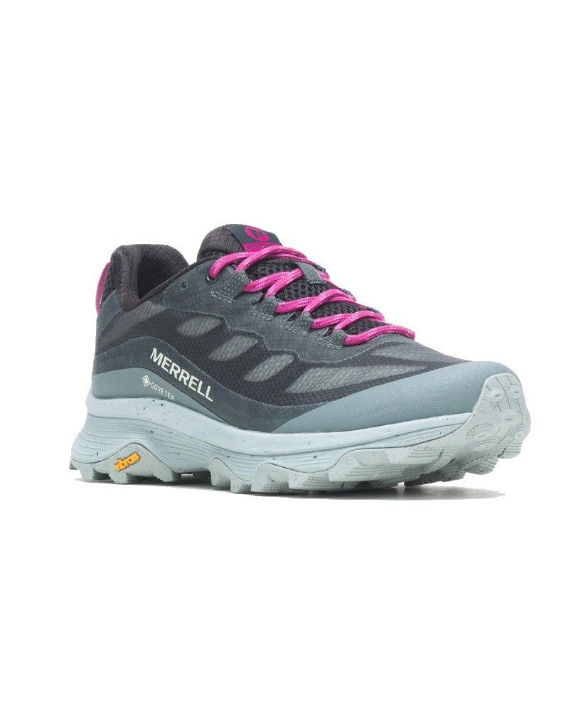Merrell Moab Speed GTX (wasserdicht) dunkelblau/hellblau Damen Laufschuh