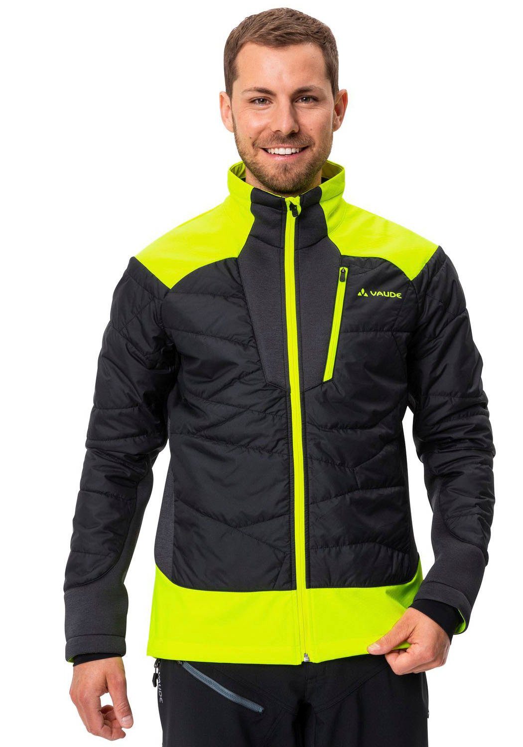 VAUDE Funktionsjacke MINAKI III schwarz-gelb