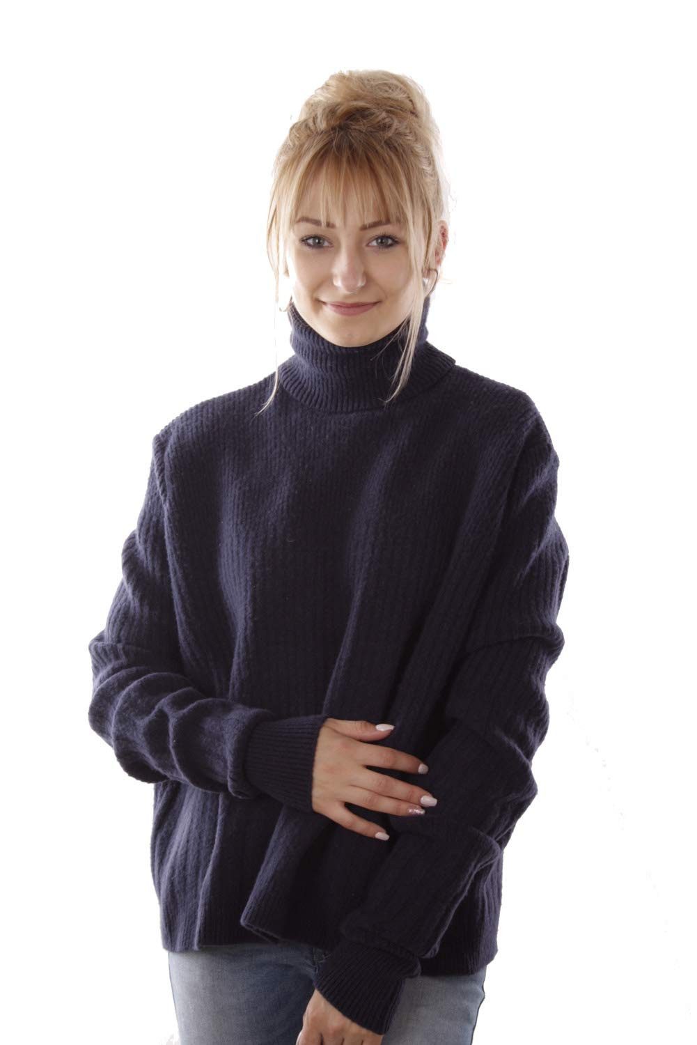 Diesel Rollkragenpullover Diesel Damen Strickpullover Rollkragen günstig online kaufen