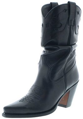 Mayura Boots NAPPA X Schwarz Cowboystiefel Rahmengenähter Damen Lederstiefel