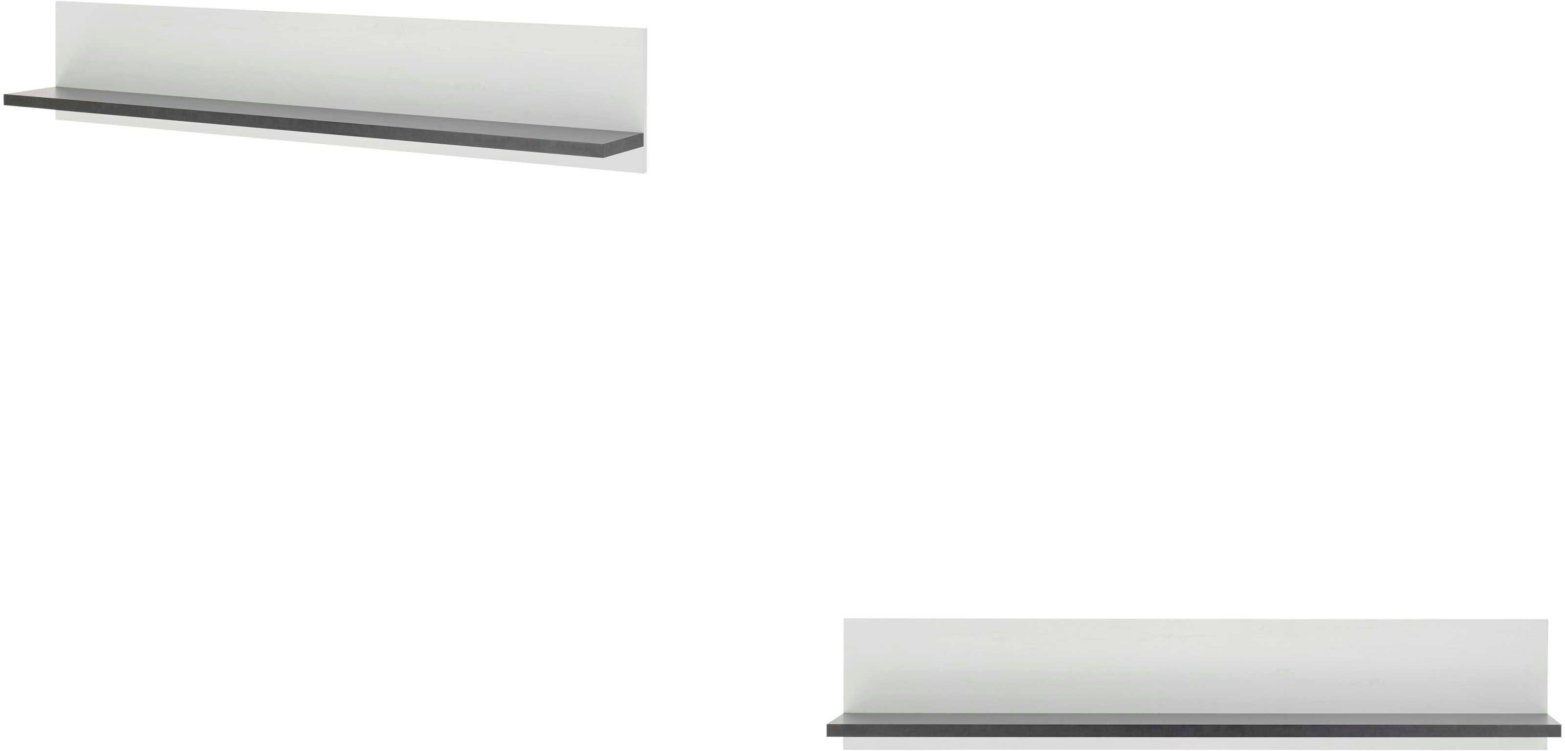 Home affaire Wandregal Sherwood, Breite 160 cm, in modernem Holz Dekor, 28 günstig online kaufen