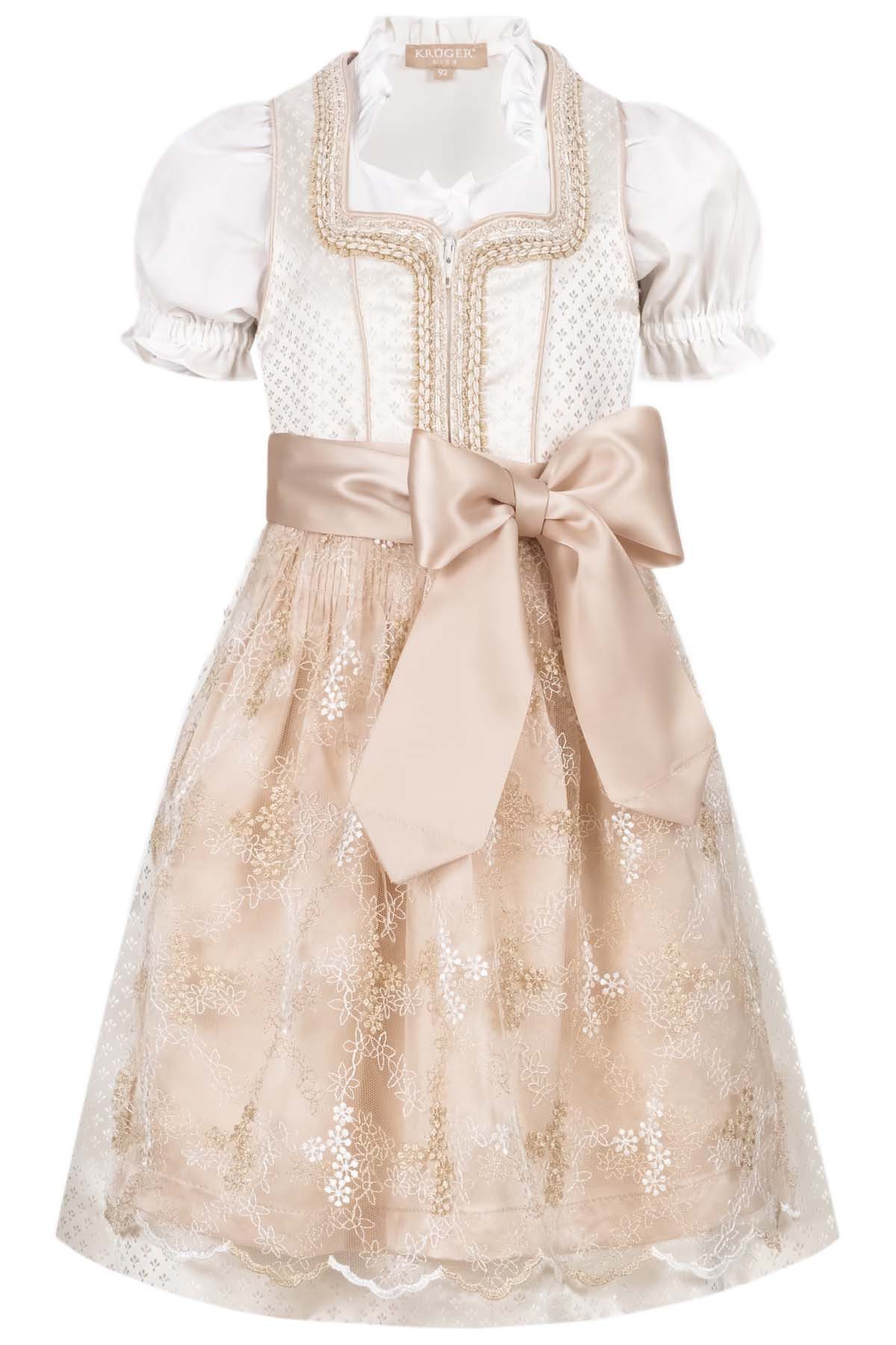KRÜGER KIDS Dirndl Kinderdirndl Sofia ecru