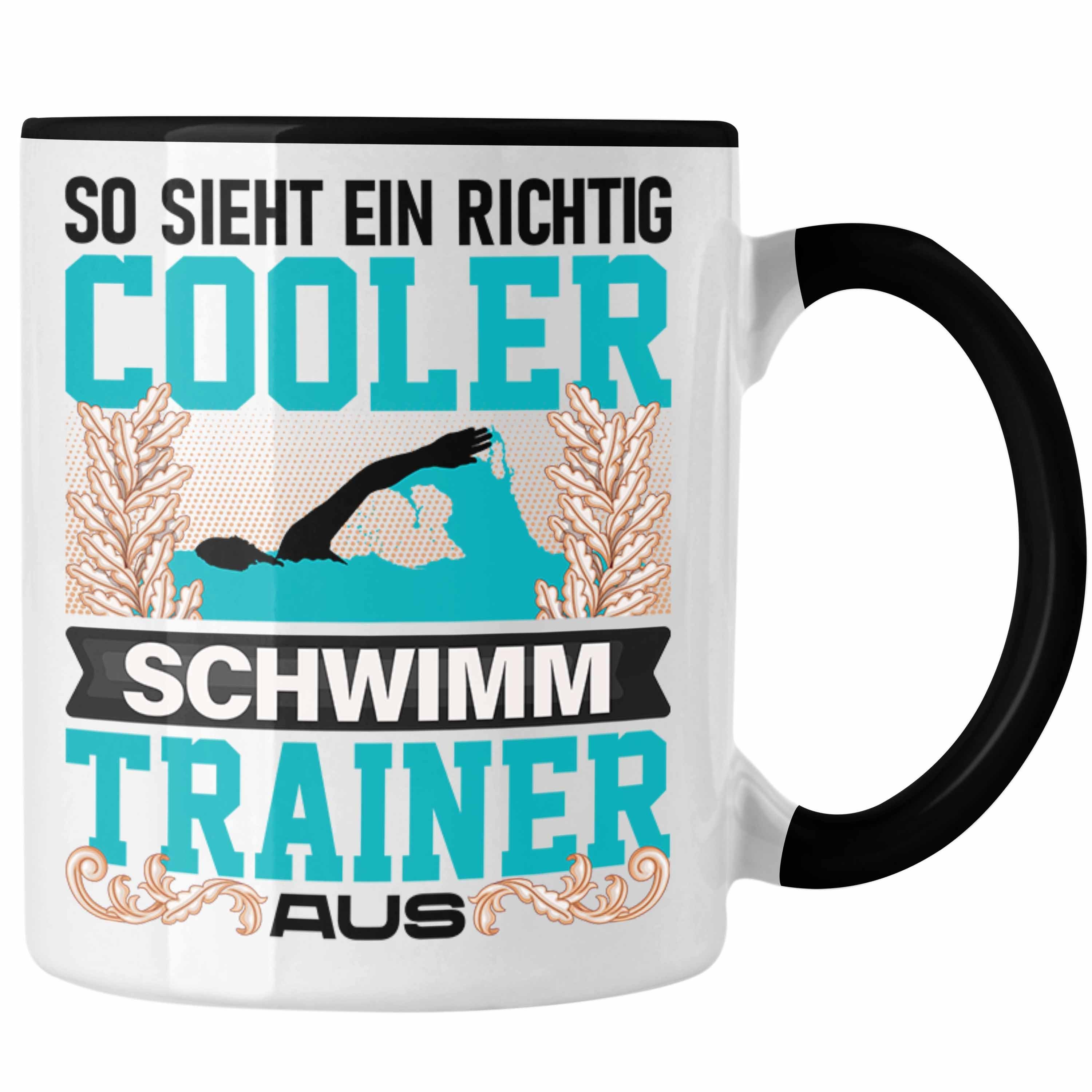 Tasse Trendation Schwarz Si Trainer So Tasse Lustig Trendation Lehrer Schwimm Spruch - Geschenk