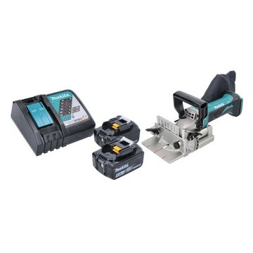 Makita Mauernutfräse DPJ 180 RT Akku Nutfräse 18 V 100 mm + 2x Akku 5,0 Ah + Ladegerät