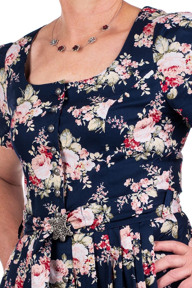 Berwin & Wolff Trachtenkleid Sommerkleid - OTTAVIANA - navy/geblümt günstig online kaufen