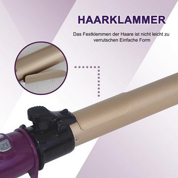 REDOM Lockenstab Lockendreher automatisch Lockenstäbe Lockenwickler 100°C-230°C Locken, Keramik-Beschichtung, Keramik-Beschichtung mit LCD-Display Tragbar für schnelle Haarstyling